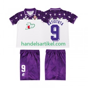 ACF Fiorentina BATISTUTA 9 1992 1993 Retro Kinder Auswärts Trikotsatz Kurzarm